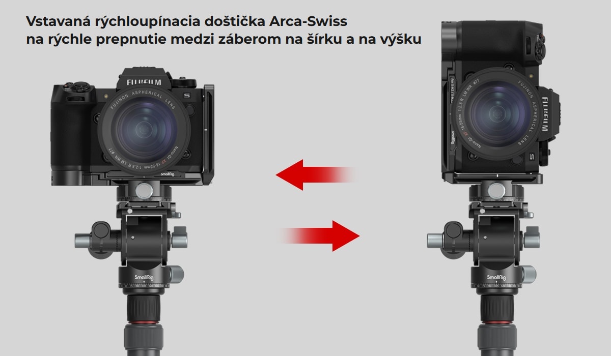 SmallRig L Bracket pro FUJIFILM X-H2 / X-H2S 3928B