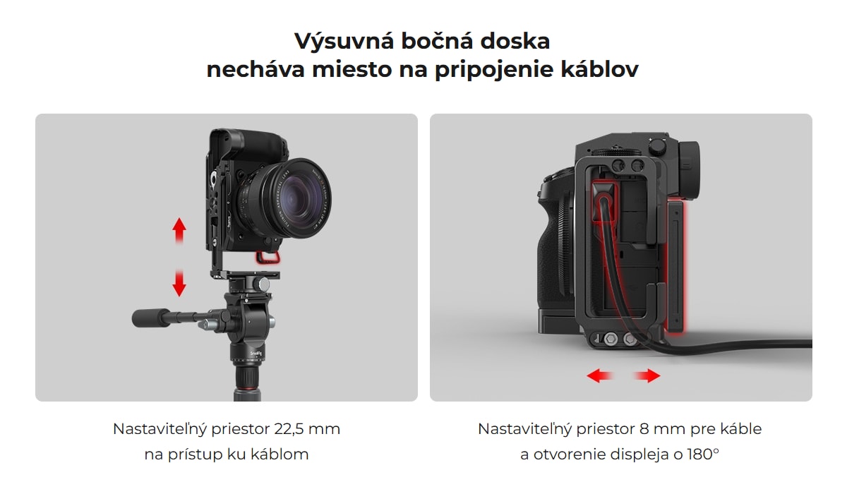 SmallRig L Bracket pro FUJIFILM X-H2 / X-H2S 3928B