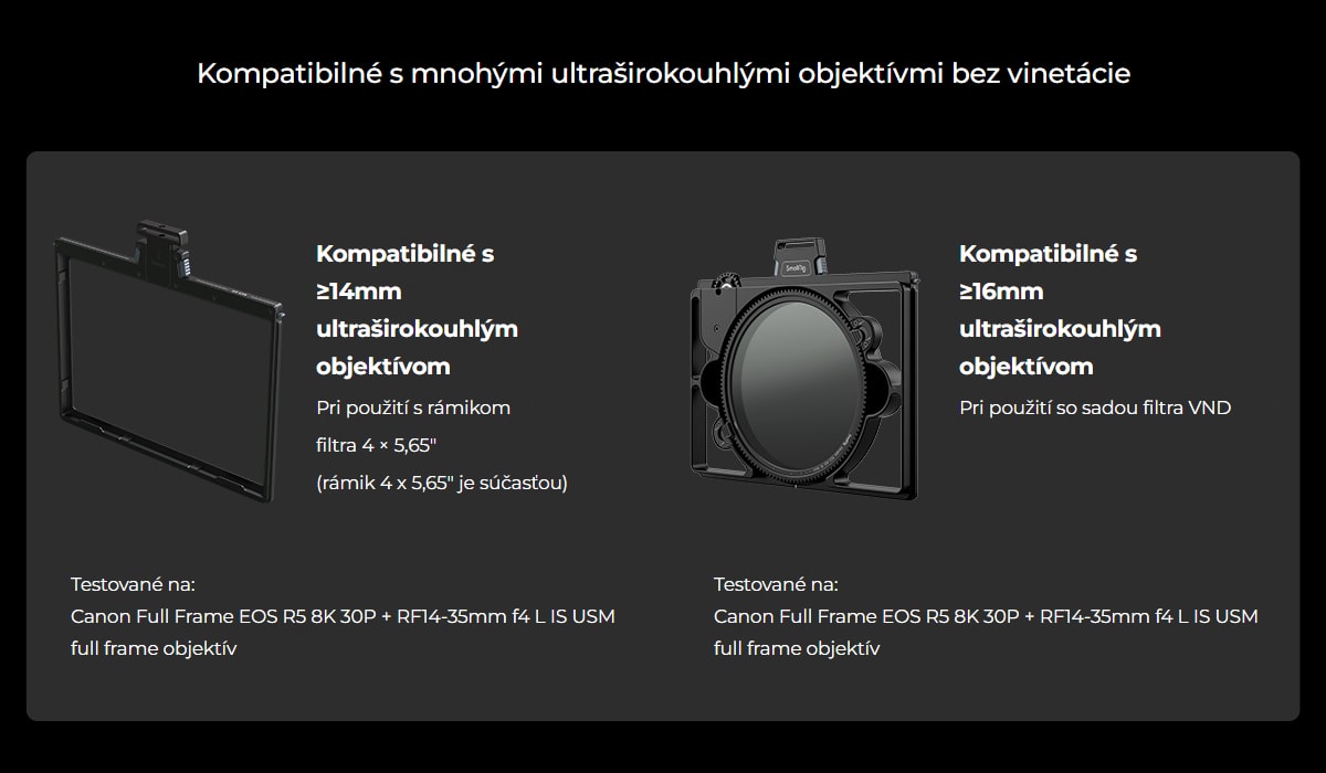 SmallRig Multifunctional Modular Matte Box 95mm VND Kit 3645