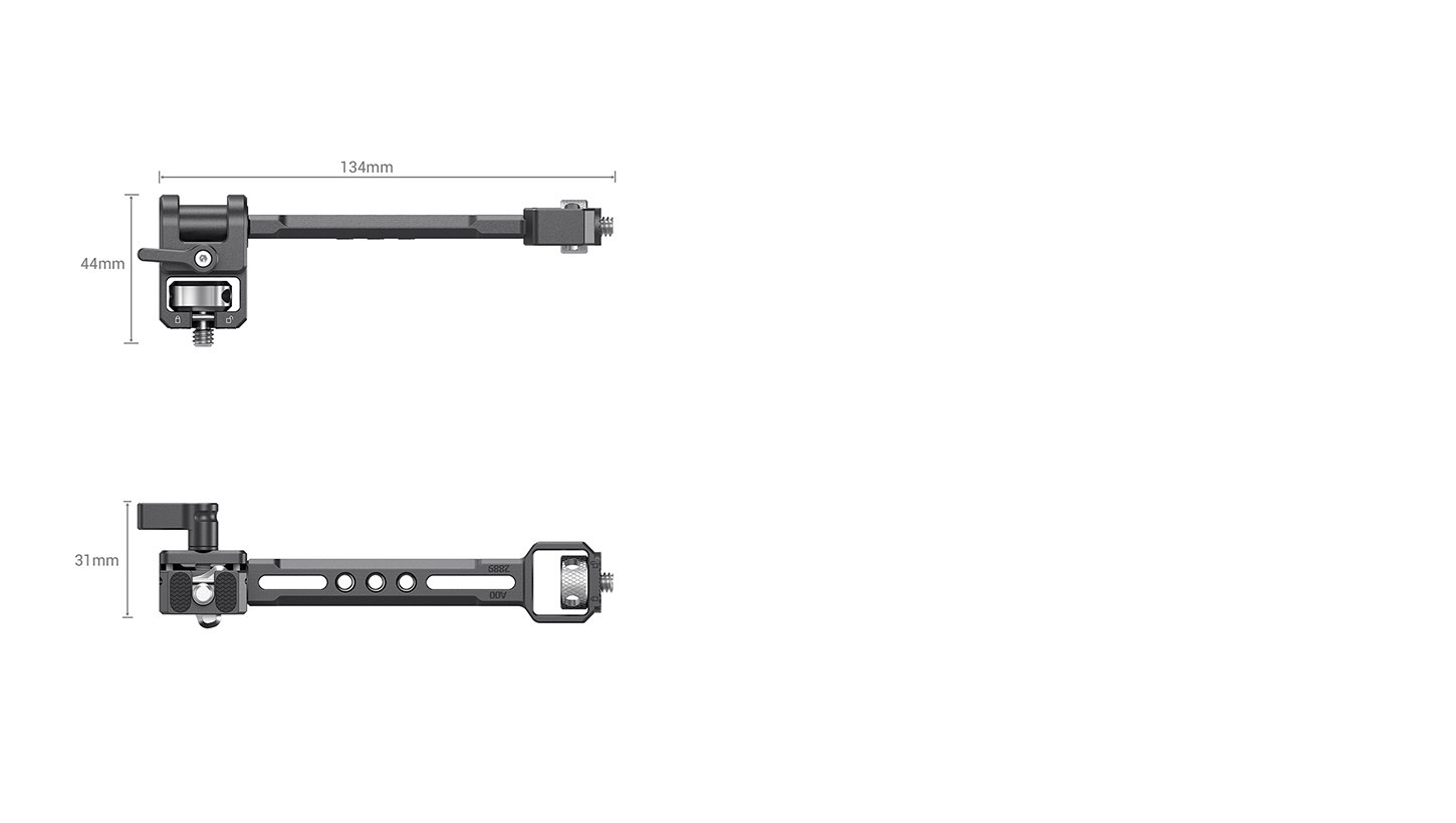 Nastaviteľný držiak monitora pre vybrané stabilizátory DJI, ZHIYUN a MOZA