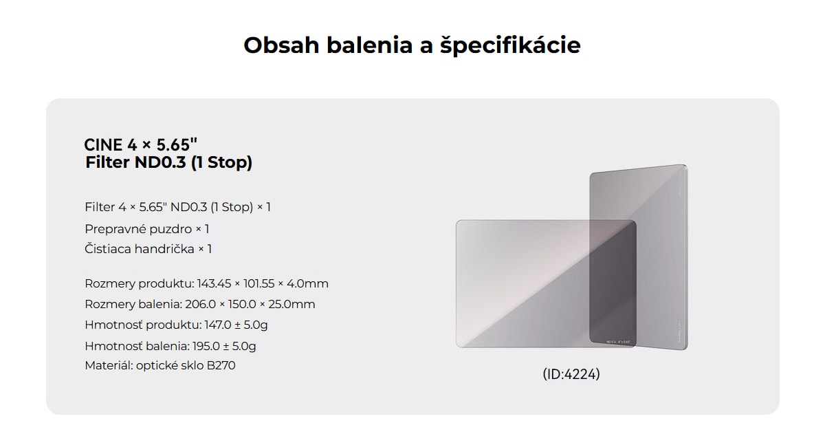 SmallRig CINE 4 x 5.65