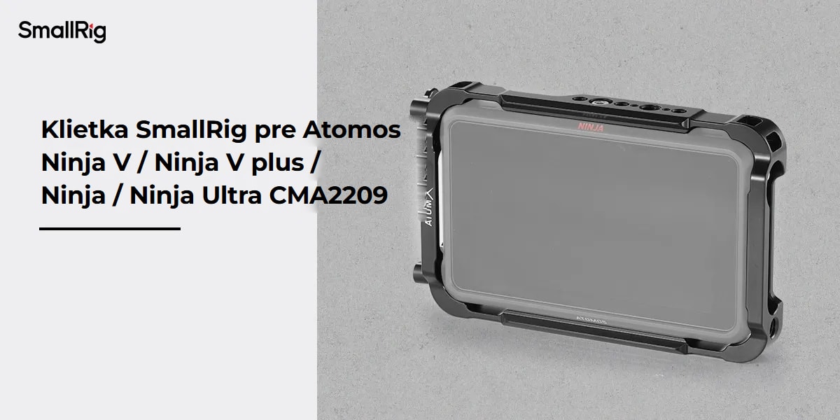 SmallRig Cage for Atomos Ninja V and V+ 2209