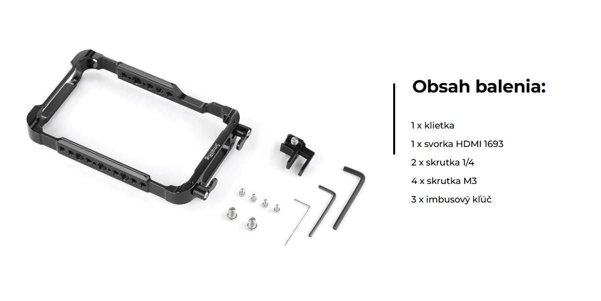 SmallRig Cage for Atomos Ninja V and V+ 2209
