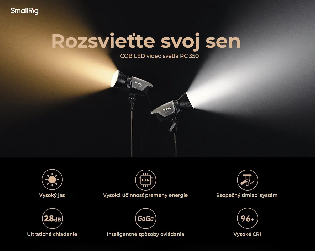 SmallRig RC 350 COB LED