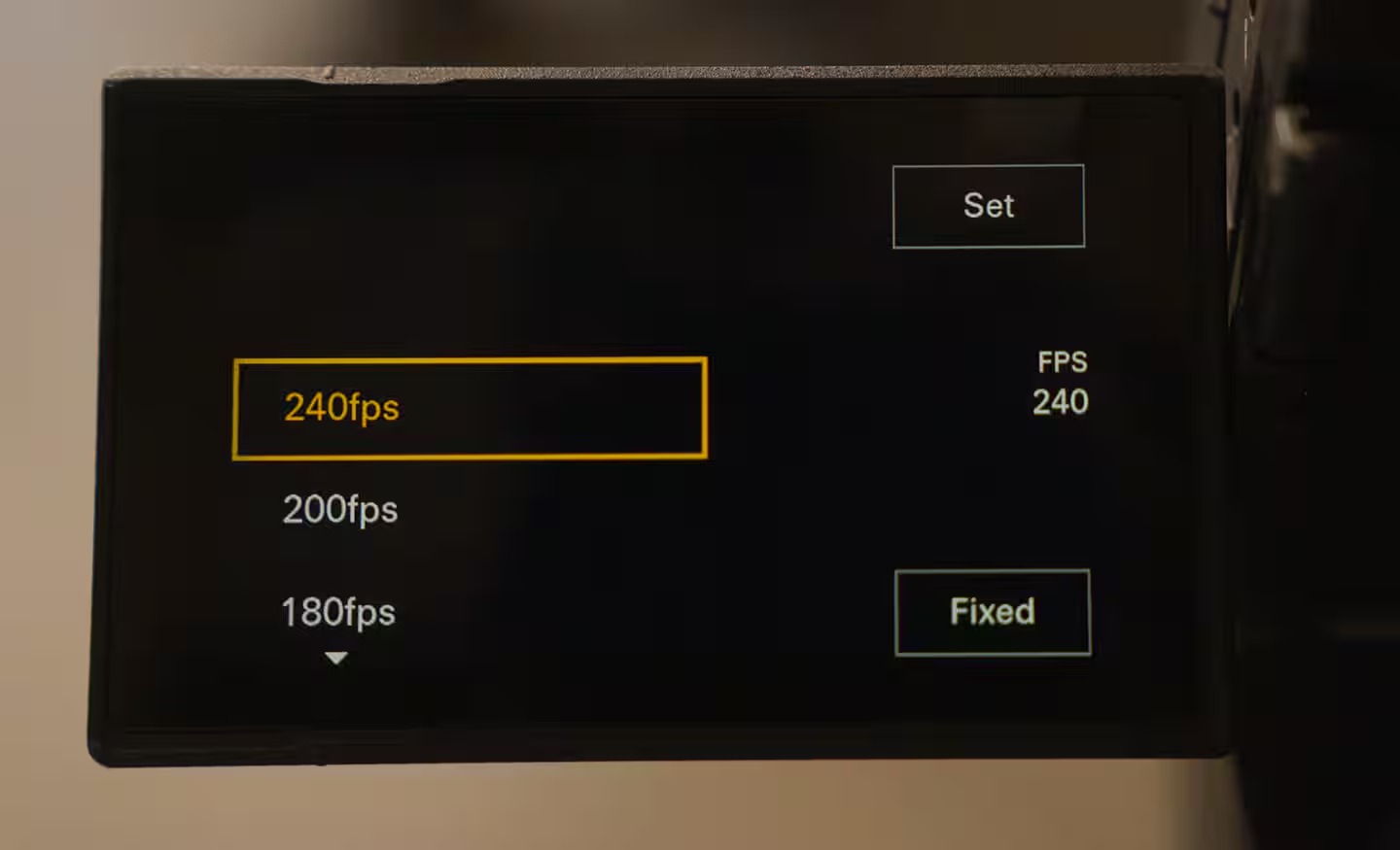 Vysokorýchlostný záznam Sony FX5