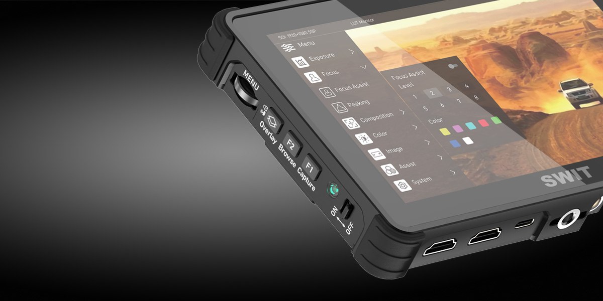 SWIT K7 monitor na kameru