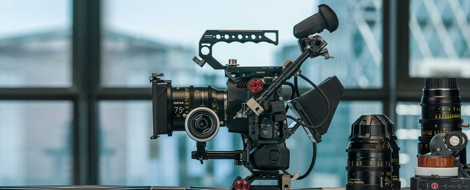 Tilta Advanced Kit TA-T11-A-B je najvybavenejšia súprava pre Blackmagic Pocket Cinema Camera 6K Pro a 6K G2