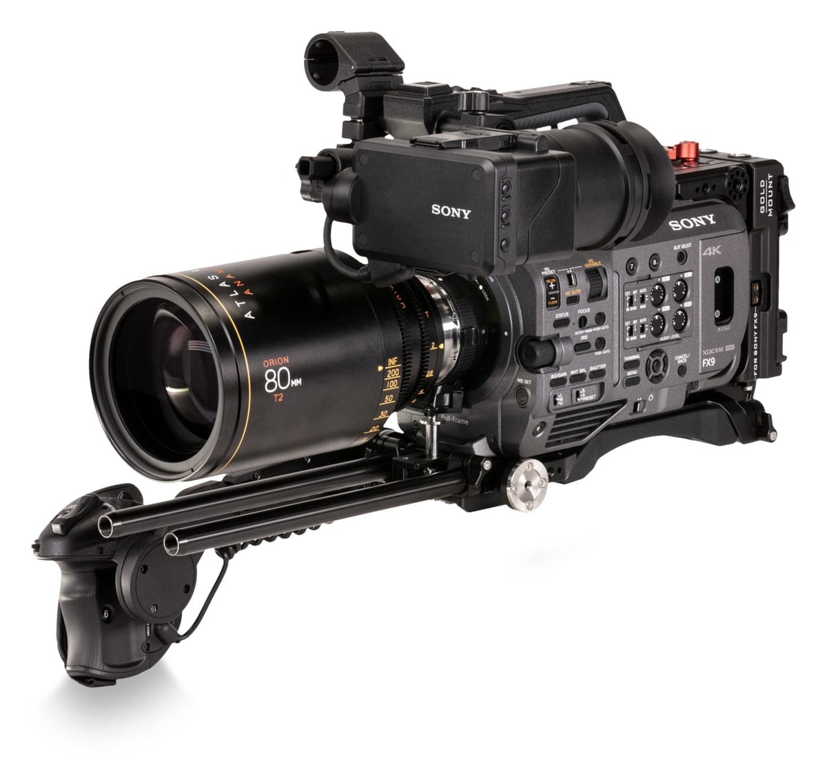 Klietka Tilta ES-T18 pre Sony PXW-FX9 v prevedení Advanced s batériovou doskou Gold Mount