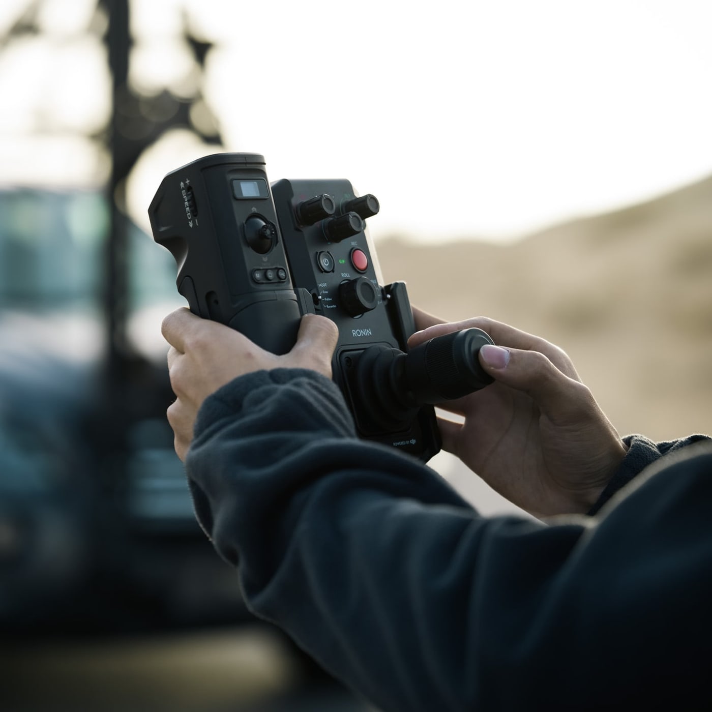 Ovládacia rukoväť a body A/B