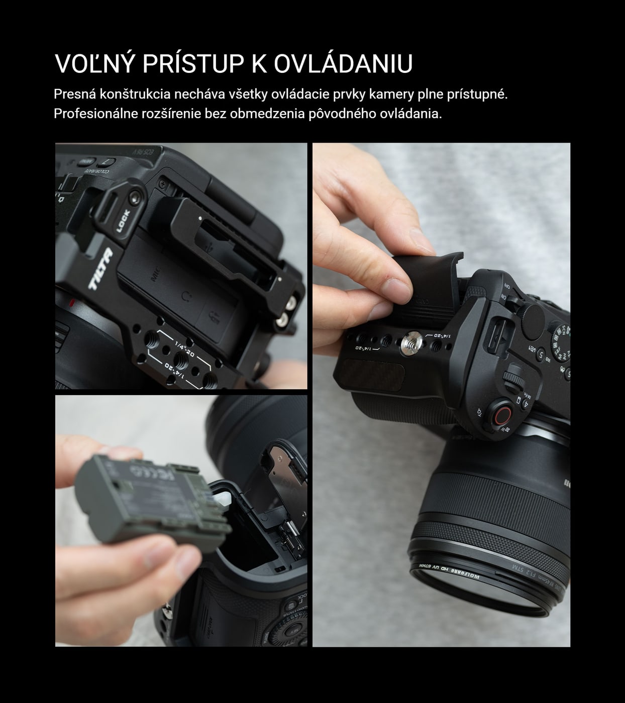 Voľný prístup k ovládaniu aj portom