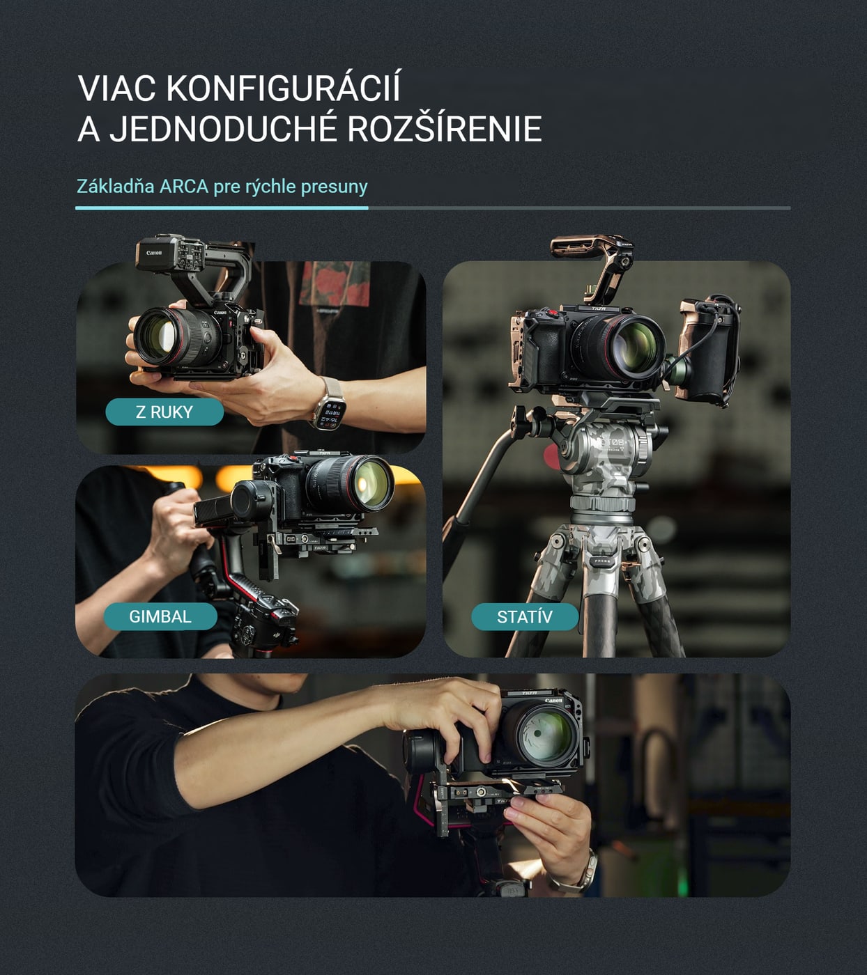 Základňa ARCA na rýchle presuny