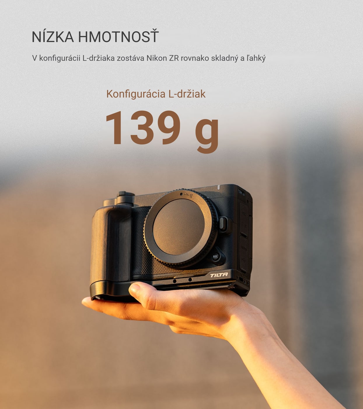 Nízka hmotnosť