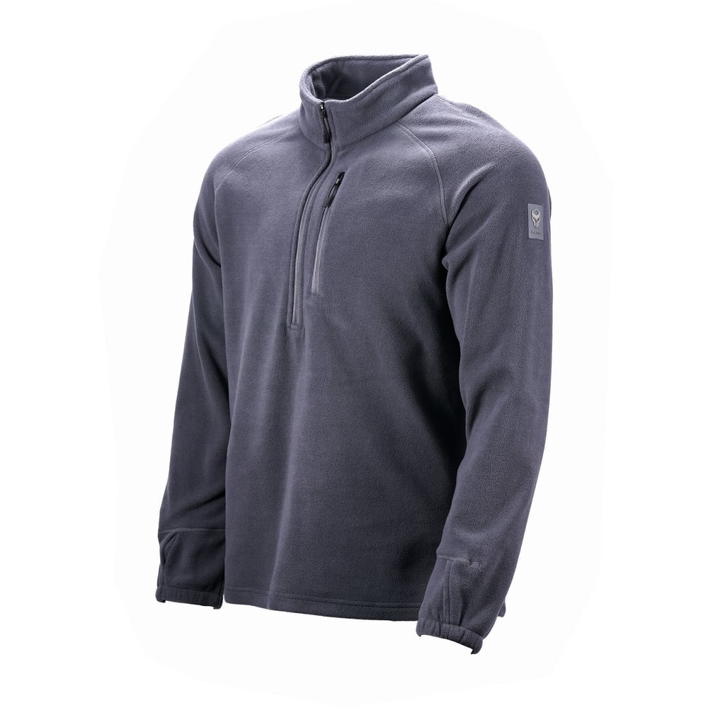 Fleece a štvrtinový zips