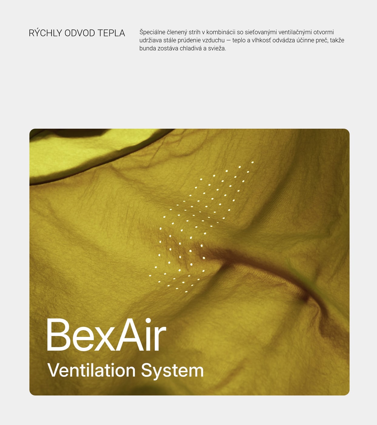 Ventilačný systém BexAir