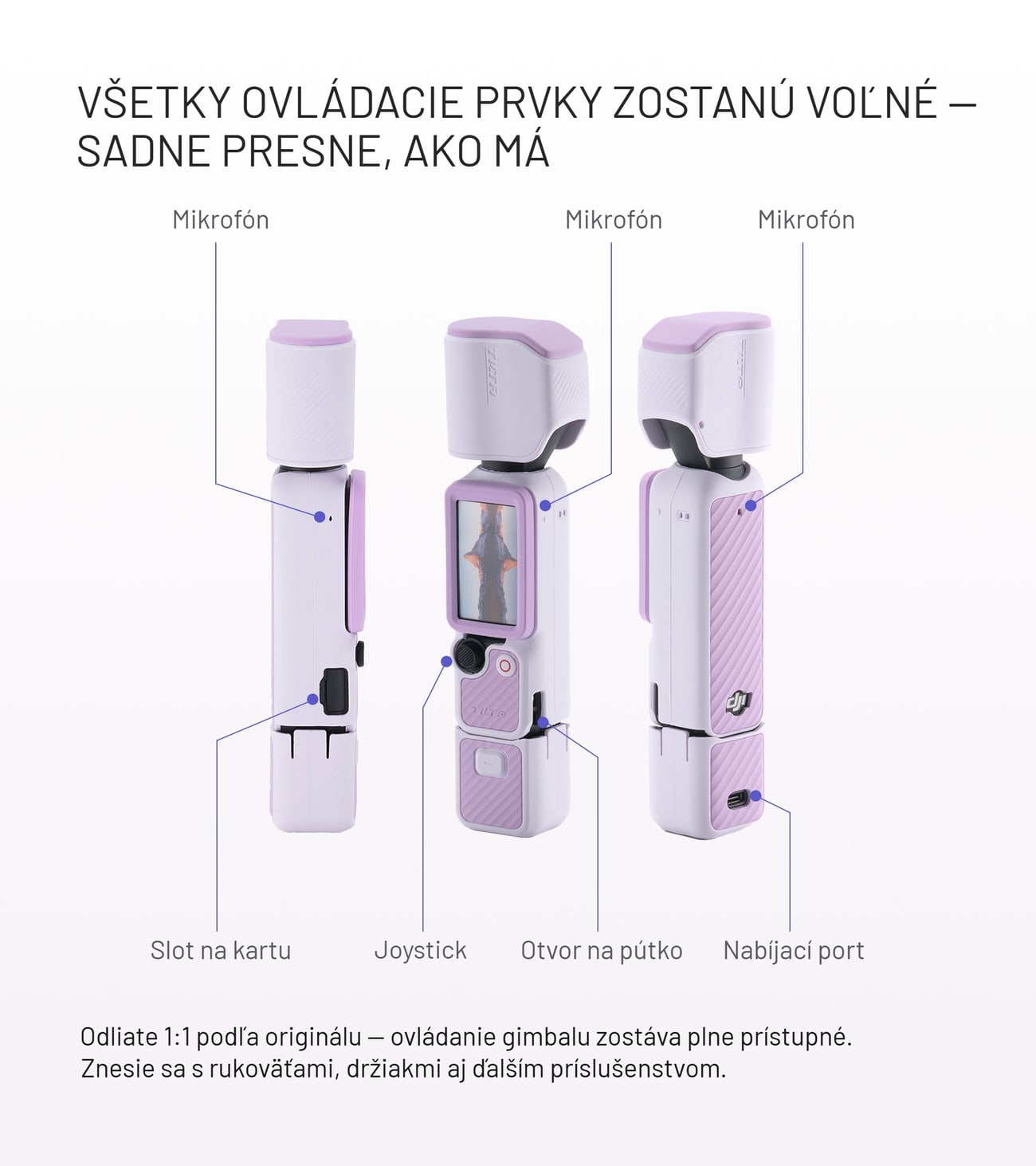 Každý diel tvarovaný na svoje miesto