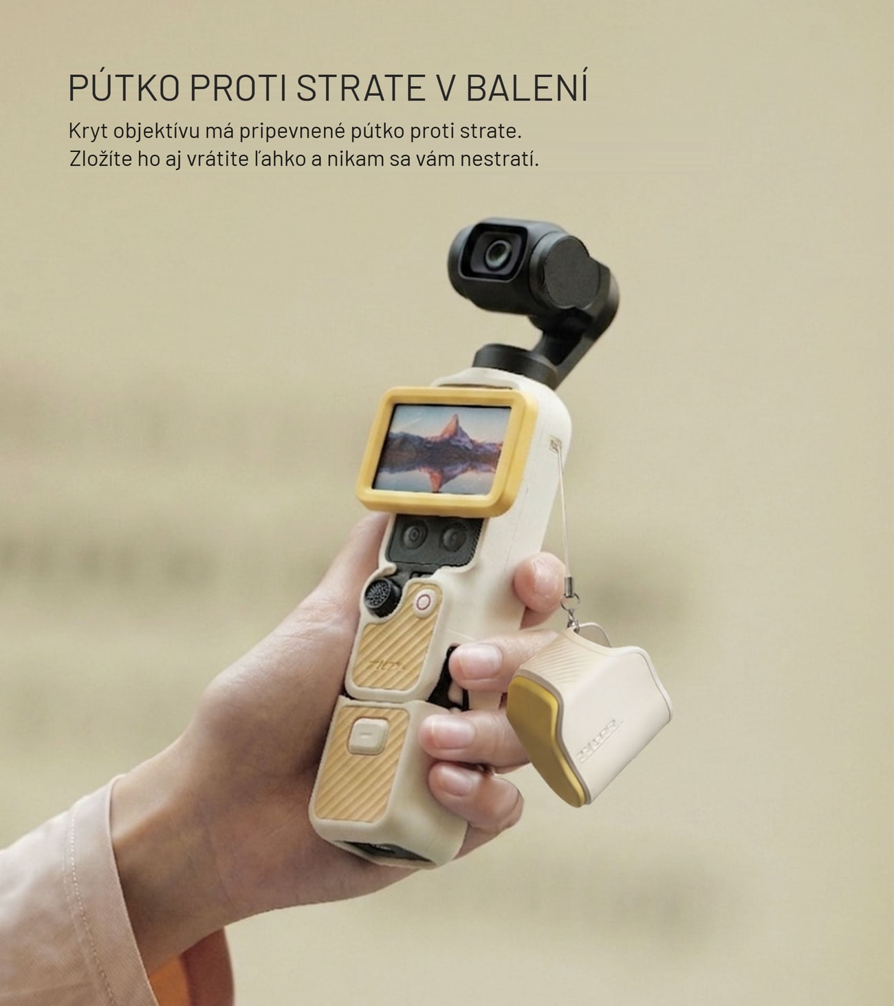 Kryt objektívu sa nestratí