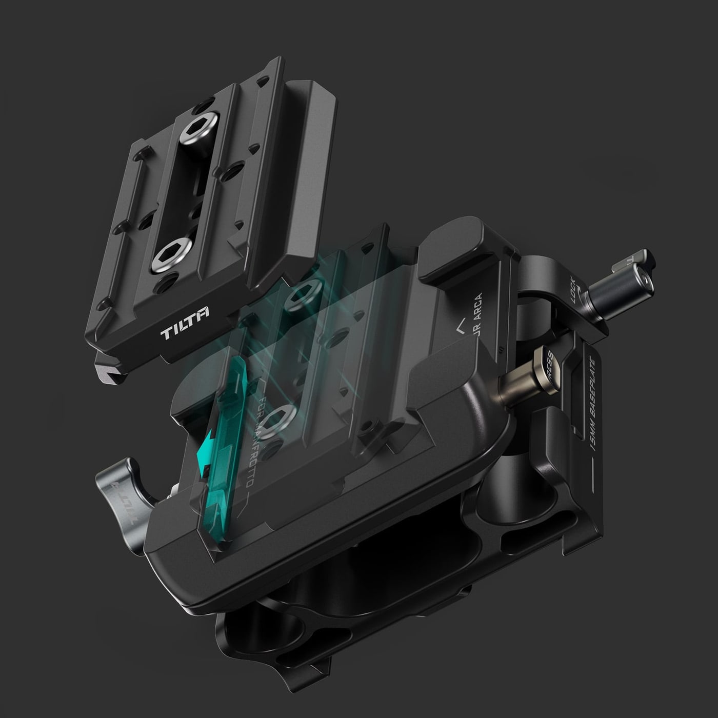 Manfrotto sa zapína zacvaknutím