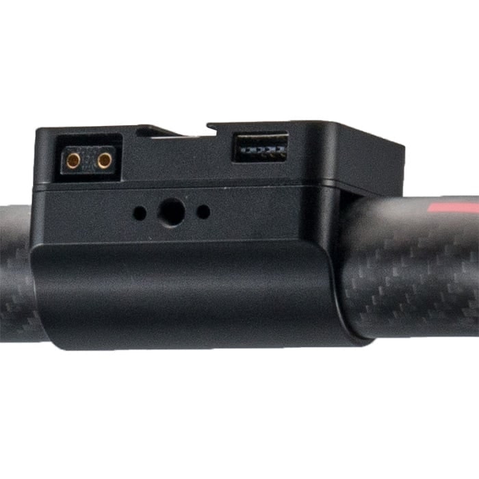D-Tap a USB-A priamo na krúžku
