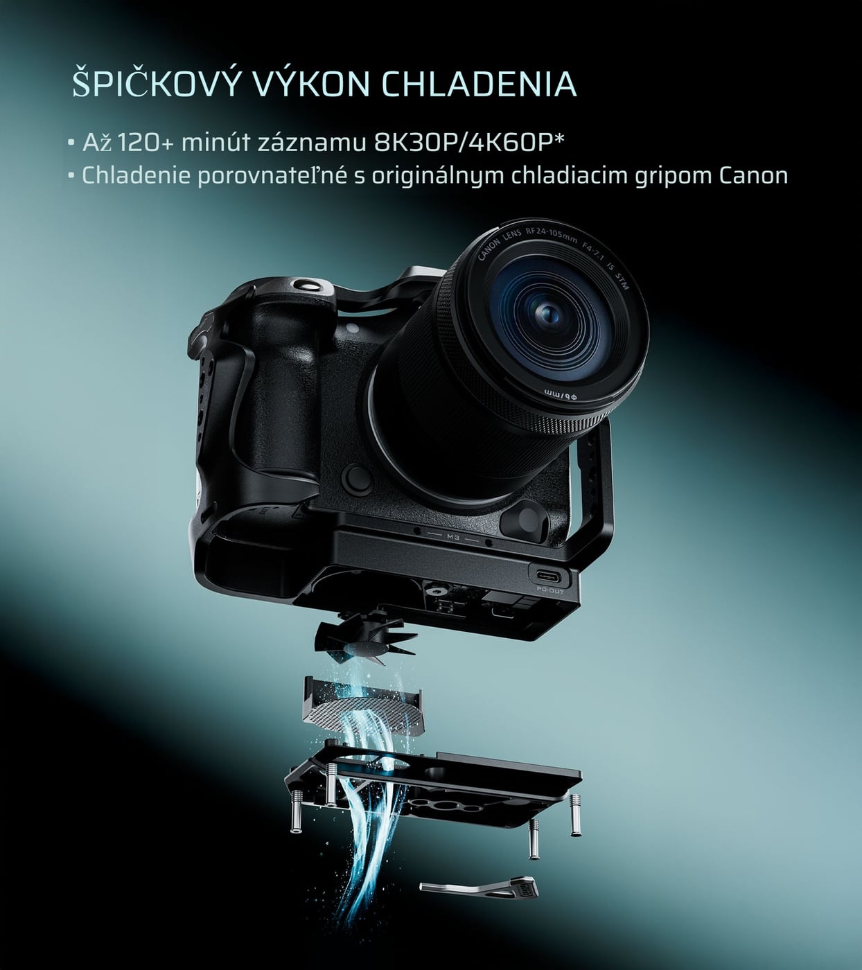 Chladenie, ktoré predĺži záznam
