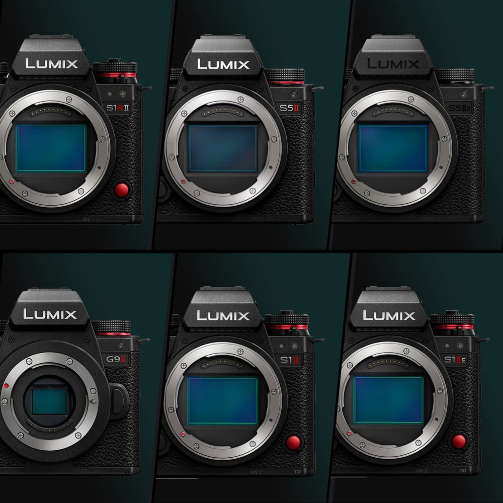 Šesť tiel Lumix v jednej klietke