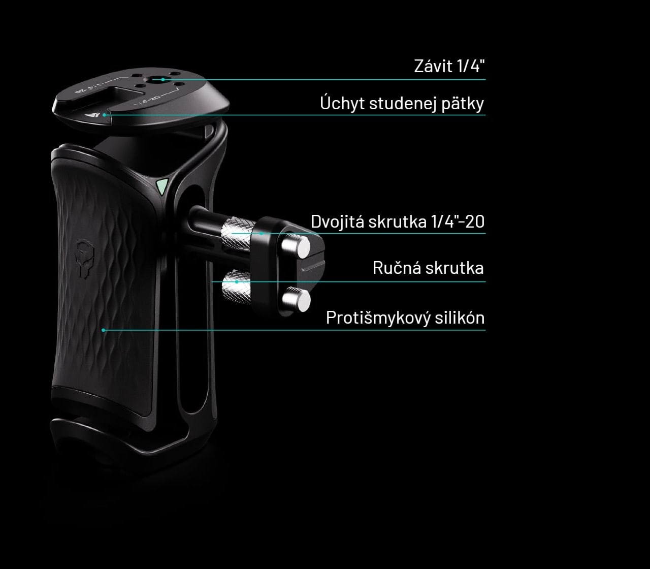 TA-XSH4-TG — Dvojitá 1/4"-20