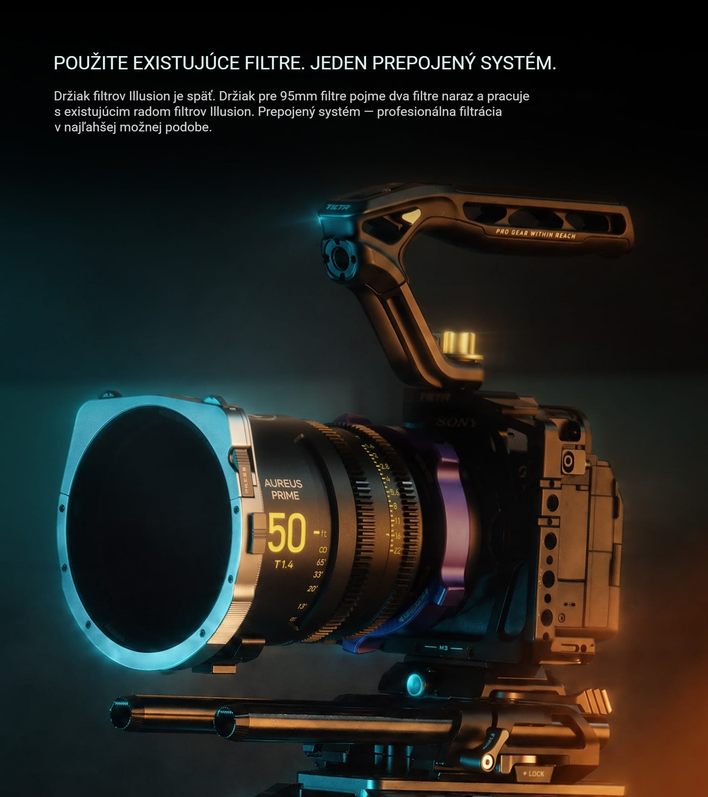 Existujúce filtre, jeden prepojený systém