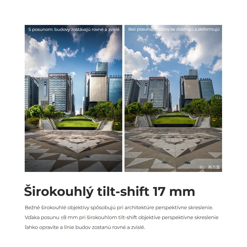 TTArtisan Tilt-Shift 17mm F4