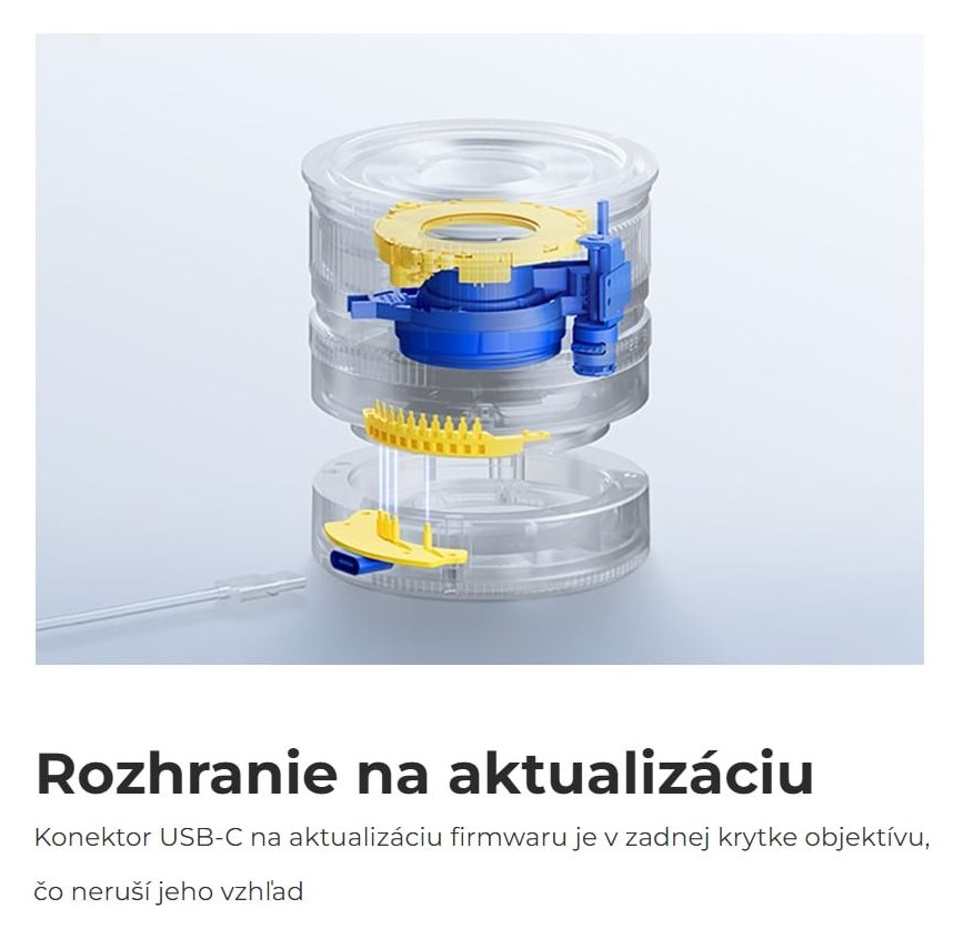 TTArtisan AF 40mm F2 – Aktualizácia firmvéru cez USB-C
