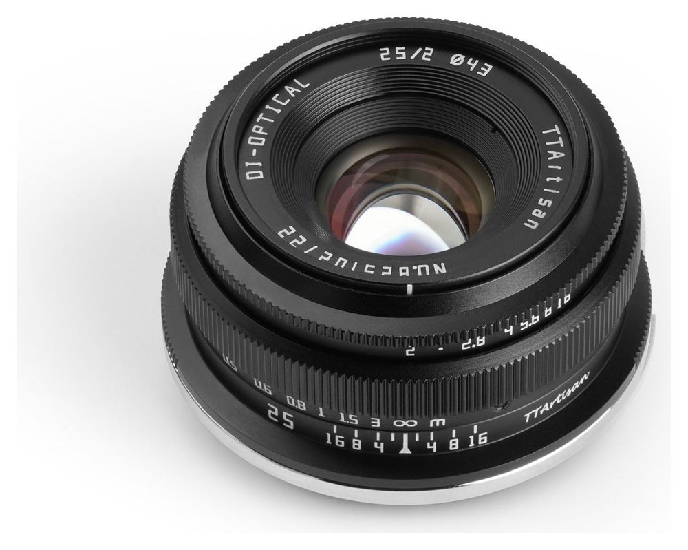 TTArtisan APS-C 25mm F2 – Ručné zaostrovanie od 0,25 m