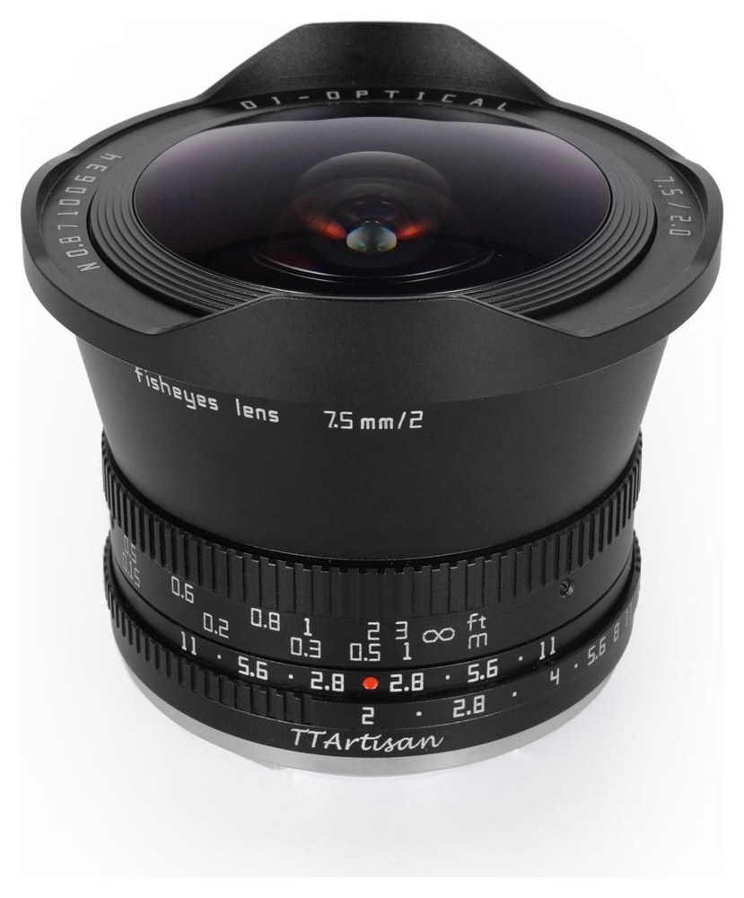 TTArtisan APS-C 7.5mm F2 Fisheye