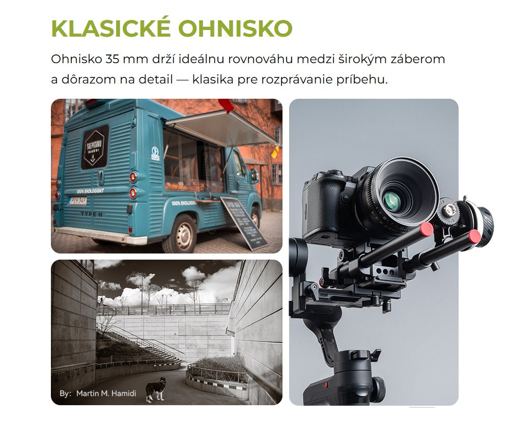 TTArtisan Cine 35mm T2.1 – Klasické ohnisko 35 mm