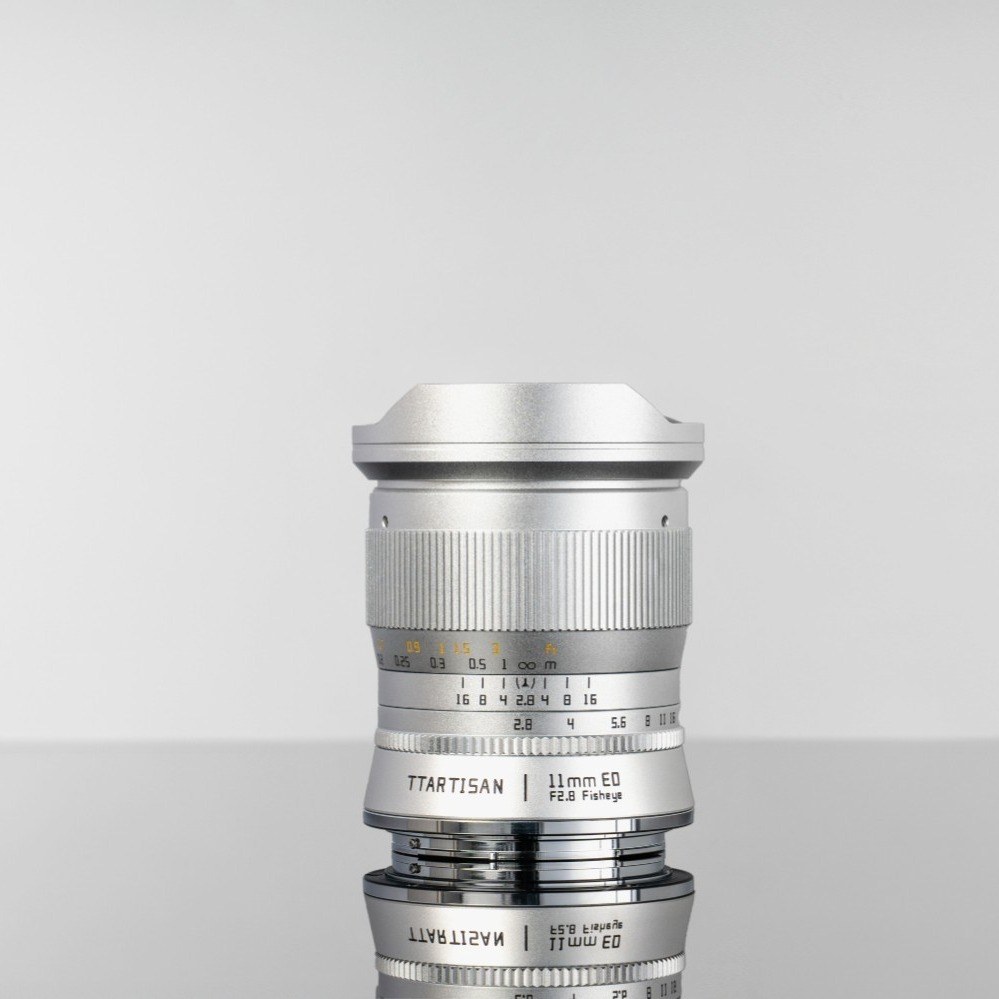 TTArtisan 11mm F2.8 Fisheye – Ručné zaostrovanie od 0,17 m