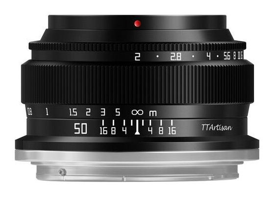 TTArtisan 50mm F2 – Ručné zaostrovanie od 0,5 m