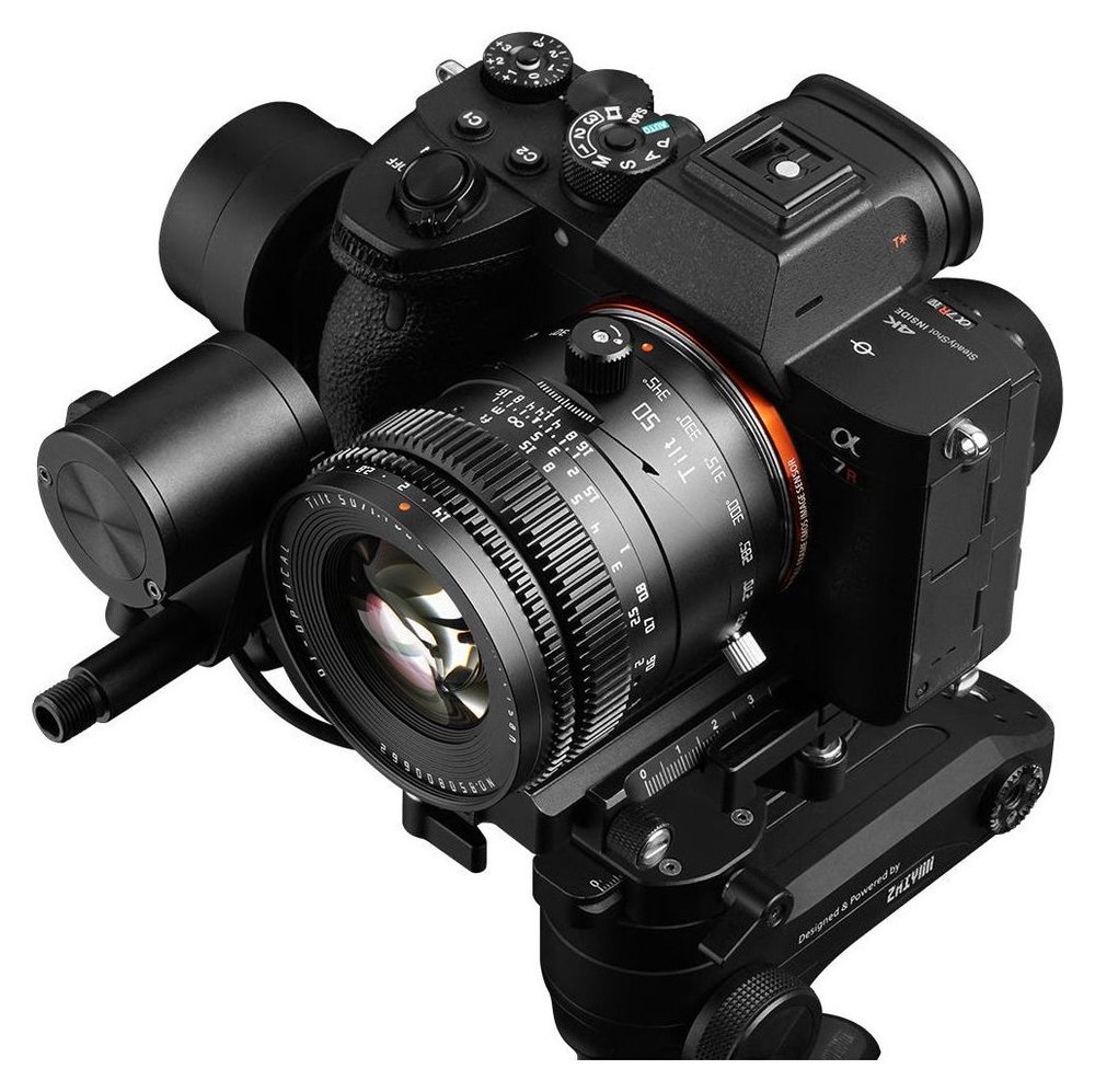 TTArtisan Tilt 50mm F1.4 – Na fotoaparáte aj na gimbale