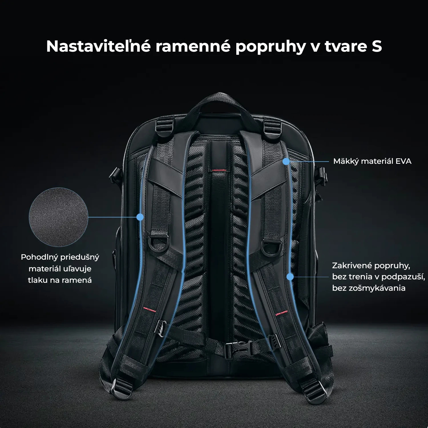 Ulanzi BP09 foto batoh 22 l – Pohodlný ve městě