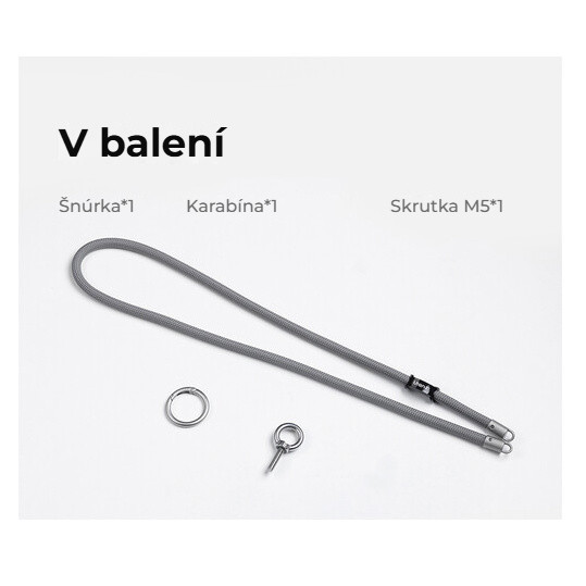 Ulanzi AS01 Action Lanyard – Rychlé a univerzální připojení