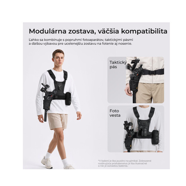 Ulanzi CB01 Camera Gimbal Holster – Vesta nebo taktický opasek