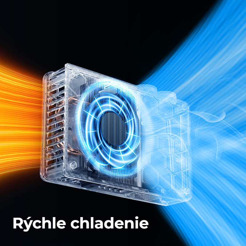 Ulanzi C01 100W COB light – Chlazení pro dlouhé natáčení