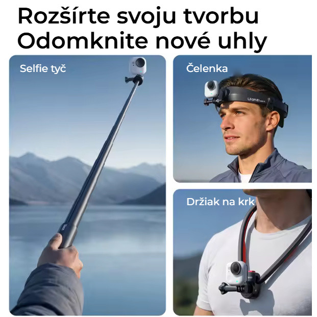 Ulanzi IN08 Magnetic Adapter for GO Ultra – Pro různé držáky