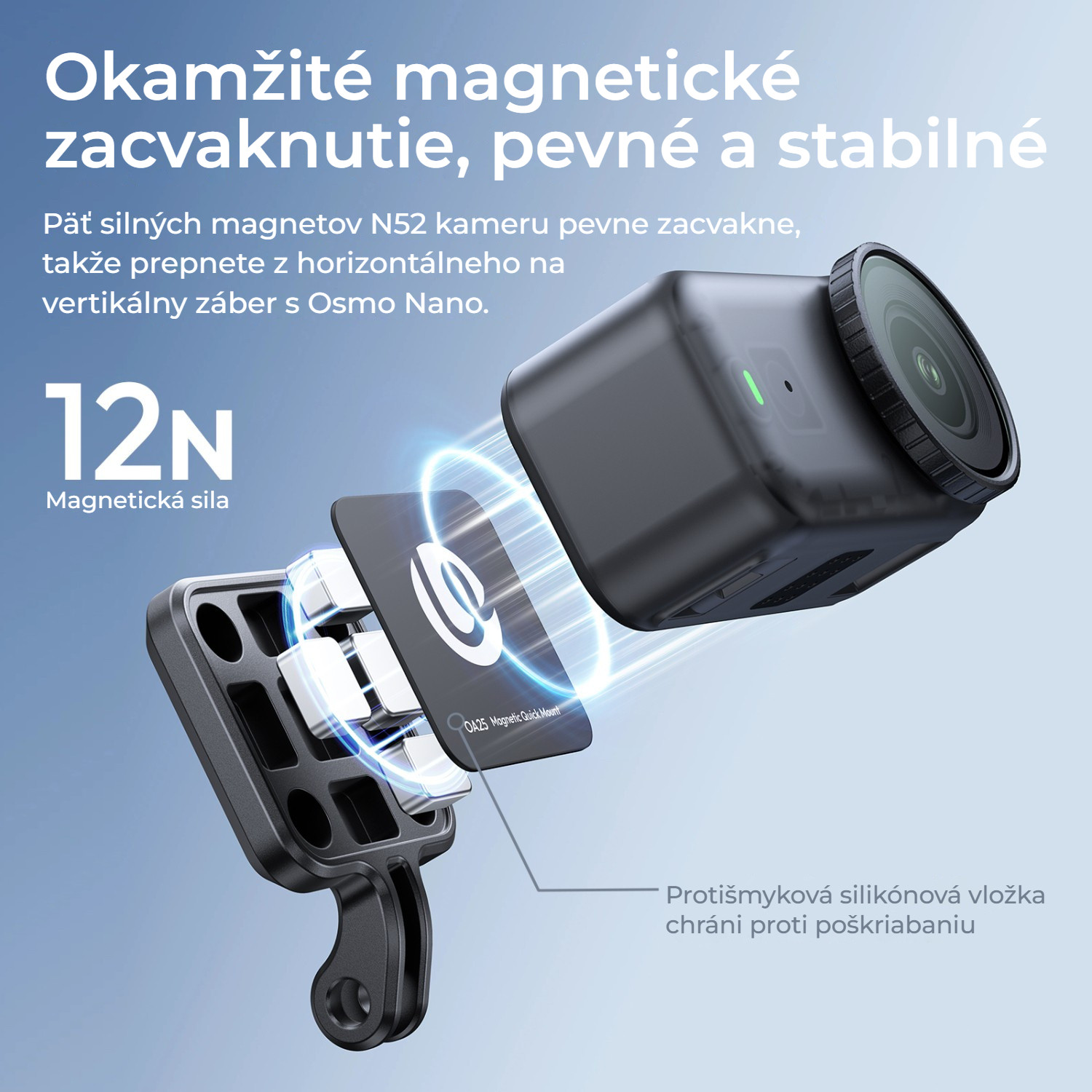 Ulanzi OA25 – Magnetické zacvaknutí pro rychlou práci