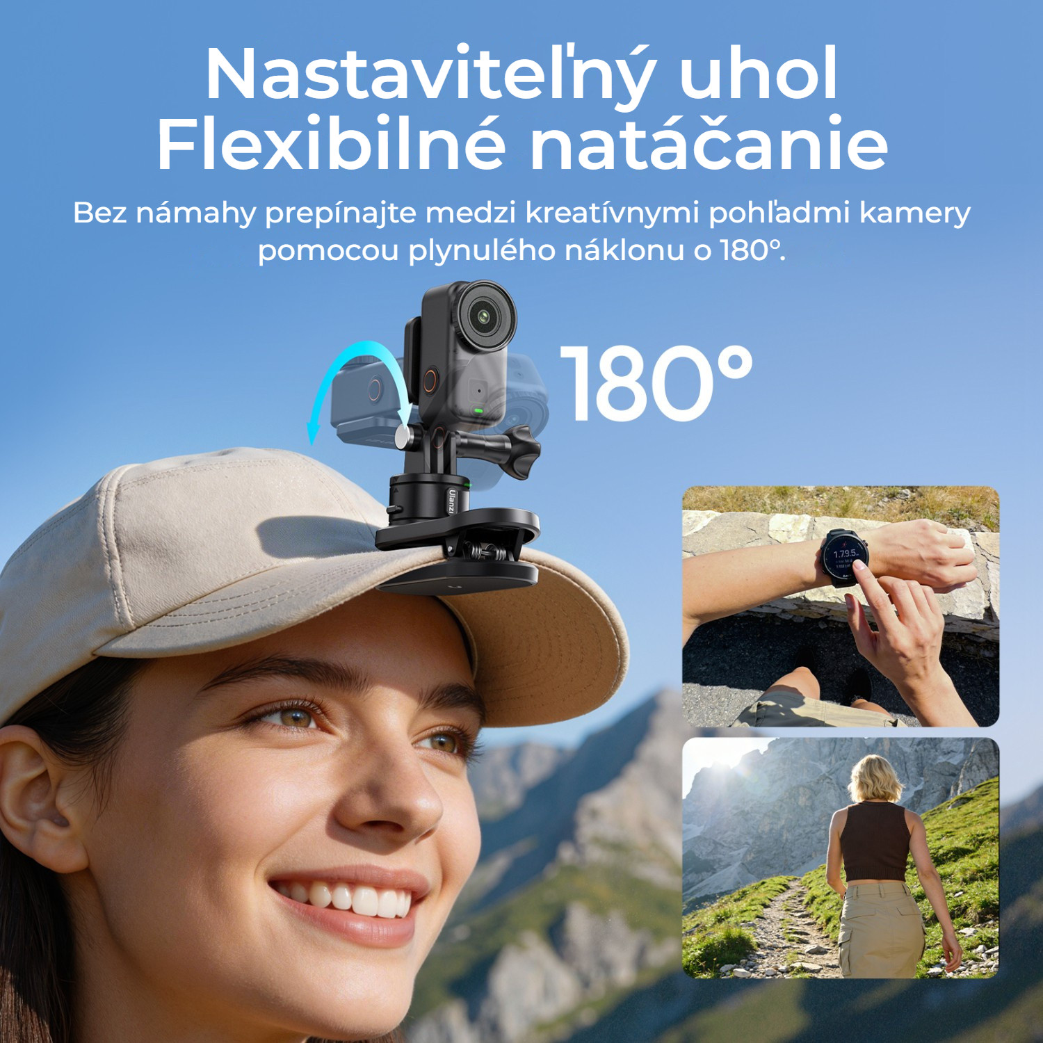 Ulanzi OA25 – Horizontálně, vertikálně i pod úhlem