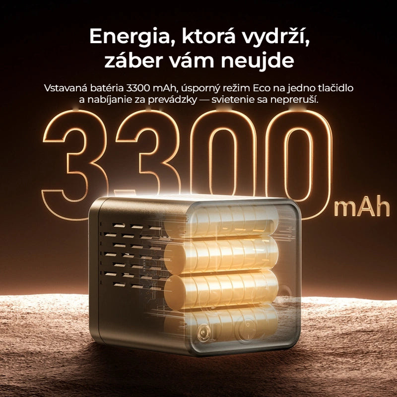Ulanzi C60RGB COB LED světlo – Energie, která vydrží