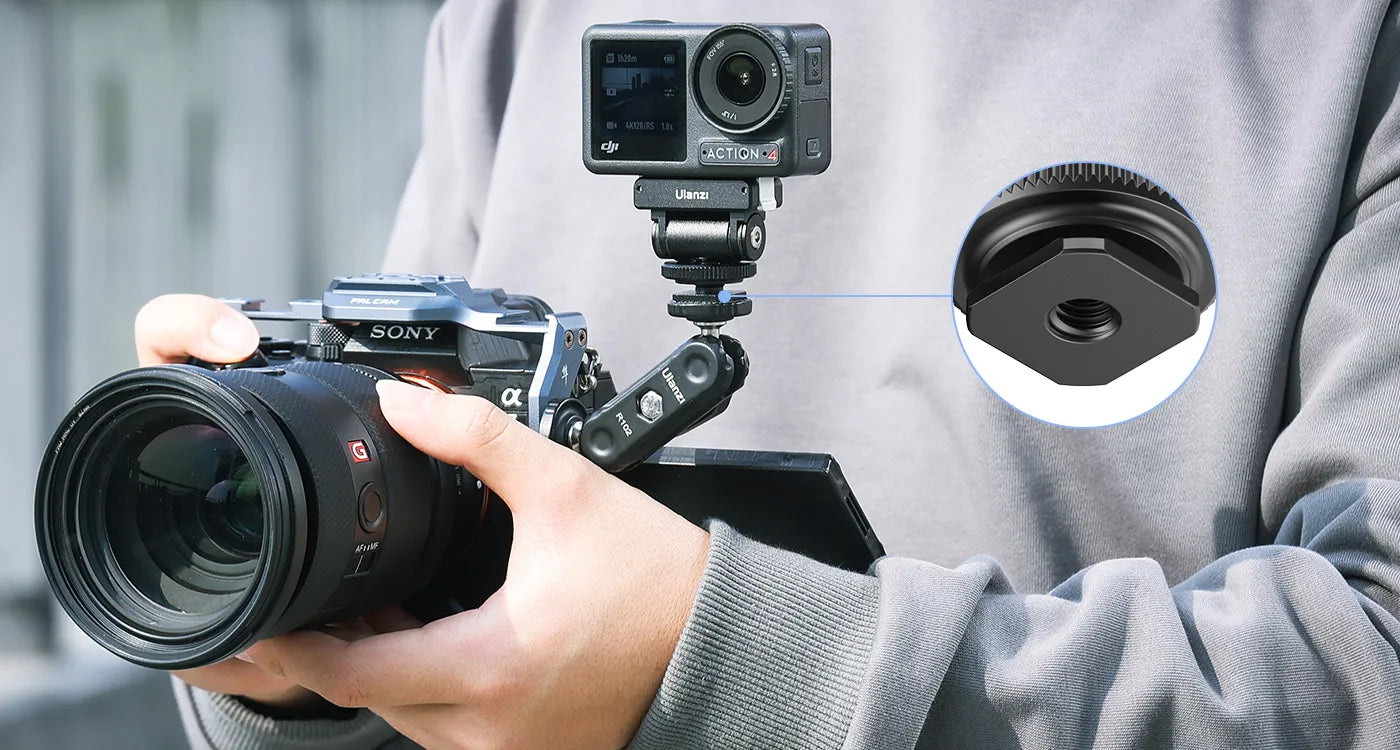 Ulanzi Cold Shoe Mount Adapter CA22 – Použití v praxi