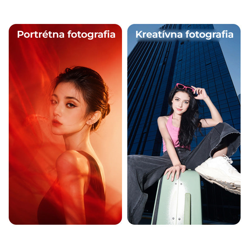 Ulanzi KL01 miniaturní blesk s barevnými filtry – Portrétní i kreativní fotografie