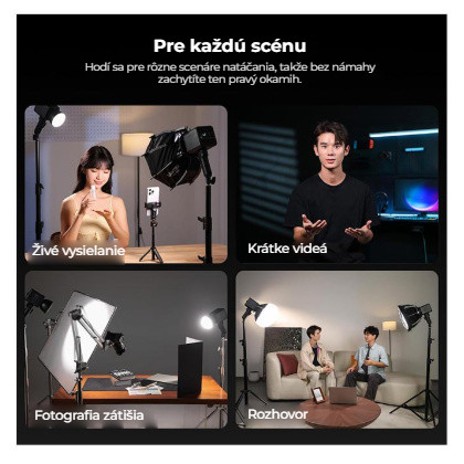 Ulanzi ML100Bi – Pro každou scénu