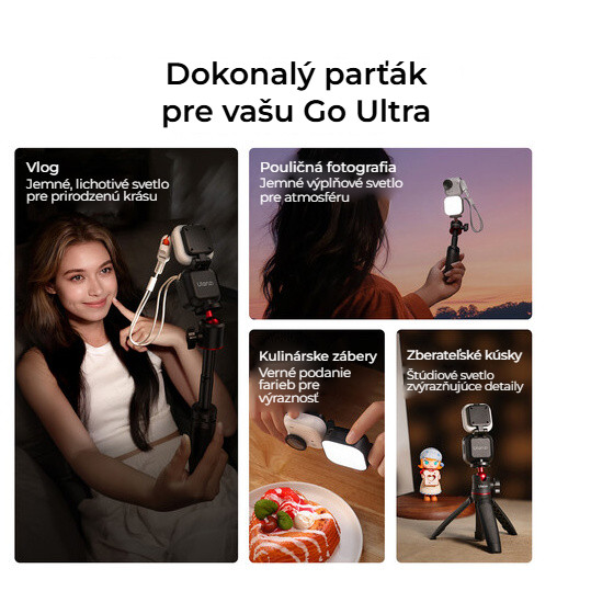 Ulanzi IN07 Mini Magnetic Fill Light – Pro vlogy, jídlo i sběratelské kousky