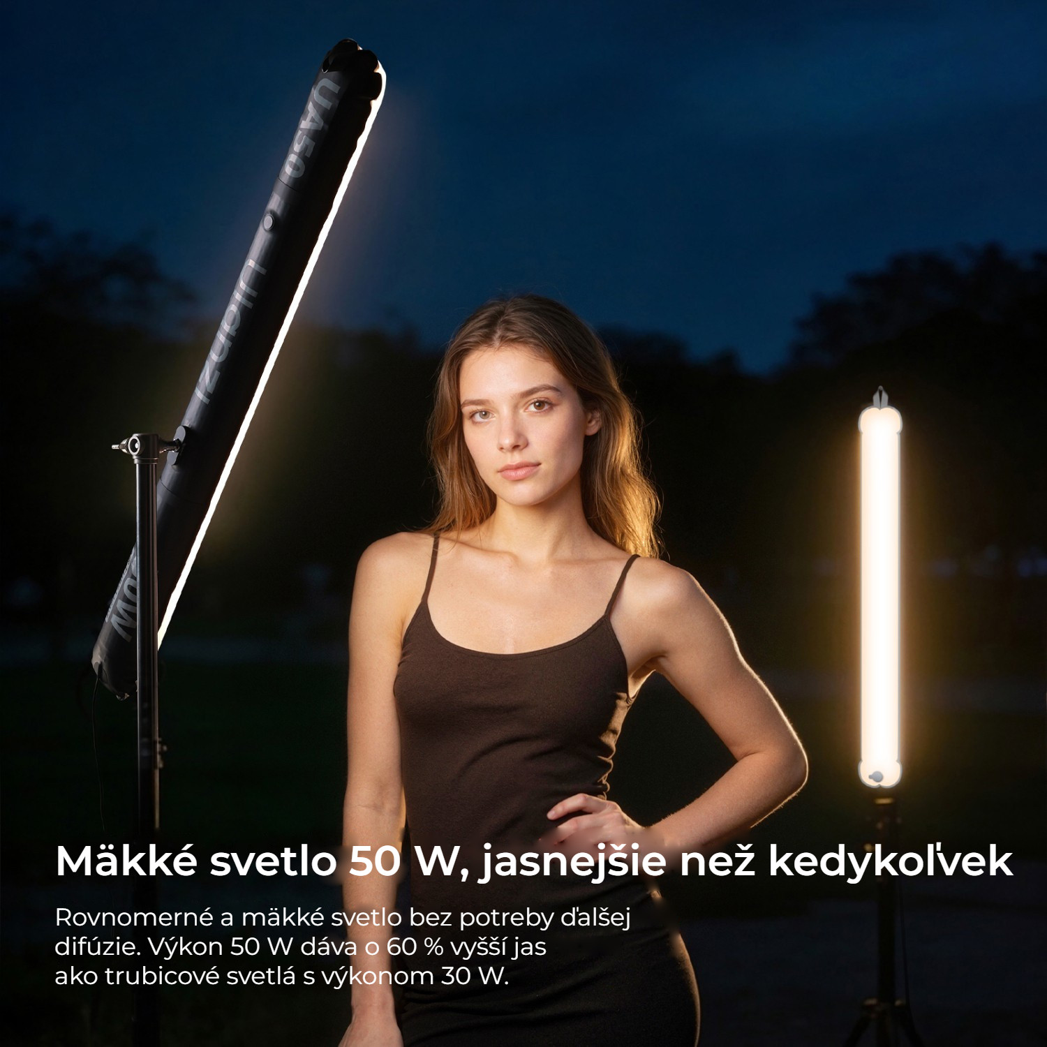 Ulanzi UA50 Air Tube Light – 50 W měkkého světla
