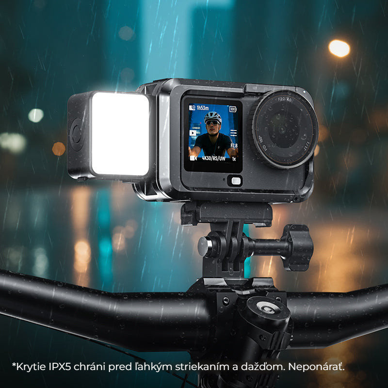 Ulanzi LM24 rychloupínací mini světlo II – Krytí IPX5 pro deštivé dny