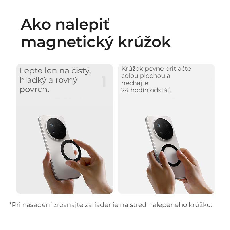 Ulanzi MA04 MagLock – Jak nalepit magnetický kroužek