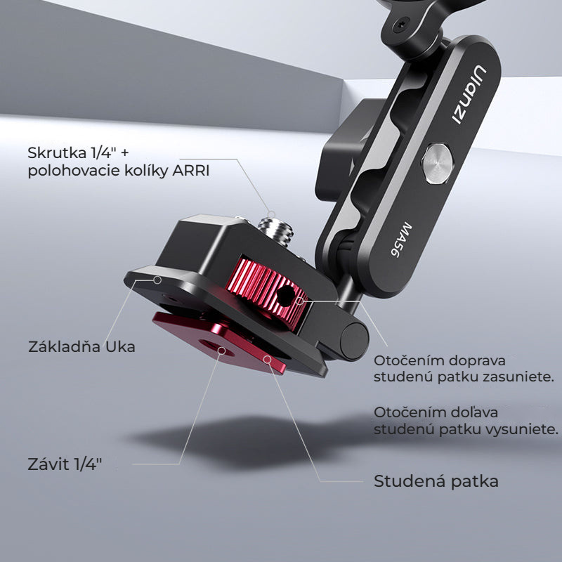 Ulanzi MA56 magnetický držák telefonu 4 v 1 – Základna 4 v 1